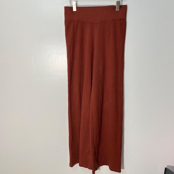 Ladygang Women's Wide-Leg Rust Pants Medium - Picture 8 of 9